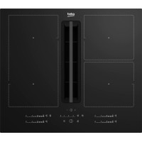 Індукційна варильна поверхня з витяжкою Beko bPro700 HIXI 64700 UF IndyFlex 60 см