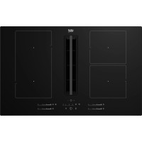Індукційна варильна поверхня з витяжкою Beko bPro700 HIXI 84700 UF IndyFlex 82 см