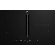Індукційна варильна поверхня з витяжкою Beko bPro700 HIXI 84700 UF IndyFlex 82 см