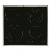 Керамічна варильна поверхня Electrolux EHF6342XOK 57.6 см