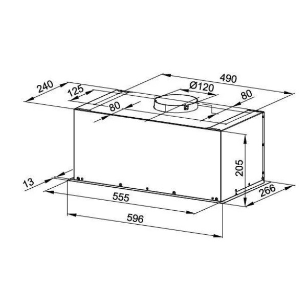 Витяжка MPM 60-OW-01N Inox Витяжка MPM 60-OW-01N Inox