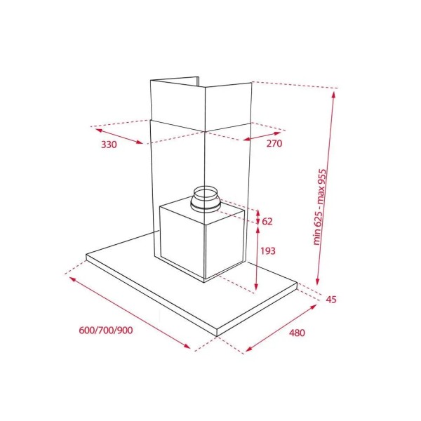 Витяжка Teka DSJ 650 silver Витяжка Teka DSJ 650 silver