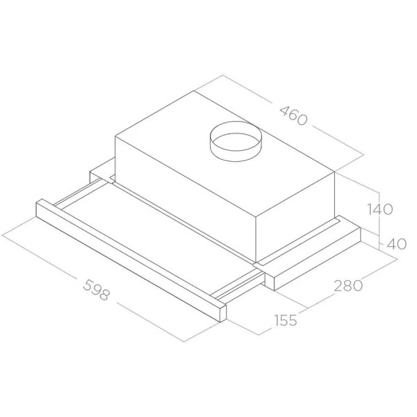 ELICZA ELICA ELITE 14 LUX WH/A/60 SILLE-WHITE ELICZA ELICA ELITE 14 LUX WH/A/60 SILLE-WHITE
