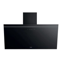 Витяжка Whirlpool WHVP 82F LT K чорного кольору
