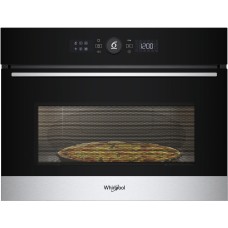 Мікрохвильова піч Whirlpool WMW57DHMX 45 см Crisp Grill black silver