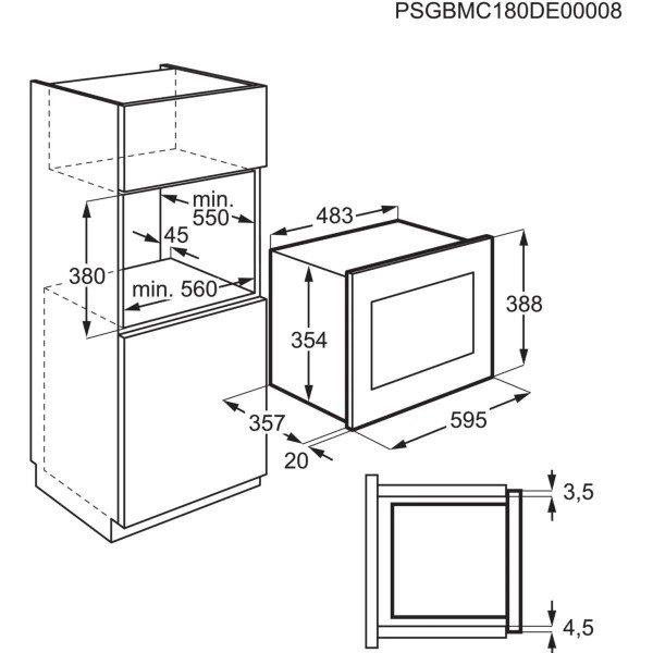 Electrolux LMS4253TMX Гриль -мікрохвильова піч Electrolux LMS4253TMX Гриль -мікрохвильова піч