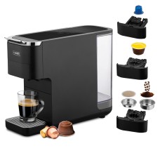 Кавомашина Raven EEK001C black 3 кавові адаптери