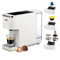 Кавомашина Ekspres Raven EEK001B white 3 кавові адаптери