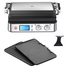 Електричний гриль Braun MultiGrill 9 CG9040 silver-black