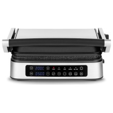 Електричний гриль Zeegma Grill Chef 2в1 silver-black