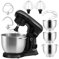 Планетарний міксер Zeegma Planeet Trio 1500 Вт 3 чаші black