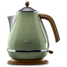 Чайник електричний De'Longhi Icona Vintage KBOV 2001.GR оливковий