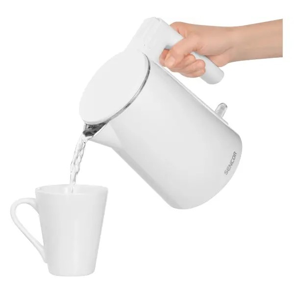 Чайник Sencor SWK 0155WH 1л 1500Вт
