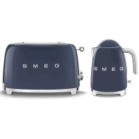 Комплект Smeg KLF03NBEU 1.7 л 2400 Вт + TSF01NBEU