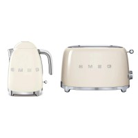 Комплект Smeg KLF03CREU 1,7 л 2400 Вт + TSF01CREU