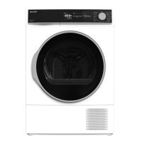 Сушильна машина Sharp KD-NHH9S8GW3-PL 60.9 см 9 кг