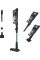 Пилосос Hoover HF1 Plus Pet Flexi HF1P10PX 011 45 хв. Змінний акумулятор Міні-електрична щітка