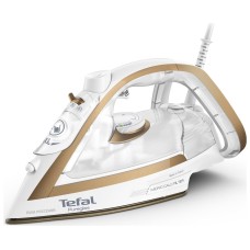 Праска Tefal FV8042 Puregliss white-gold