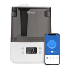 Зволожувач повітря Levoit Classic 300S Hygrostat 6л 47м2 сірий