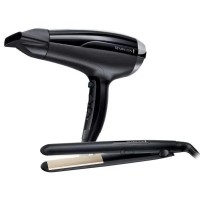 Фен Remington Pro-Air Shine 2200 D5215 + випрямляч Ceramic Slim 220 S1510 Іонізаційний дифузор Холодне повітря 2300 Вт