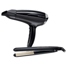 Фен Remington Pro-Air Shine 2200 D5215 + випрямляч Ceramic Slim 220 S1510 Іонізаційний дифузор Холодне повітря 2300 Вт