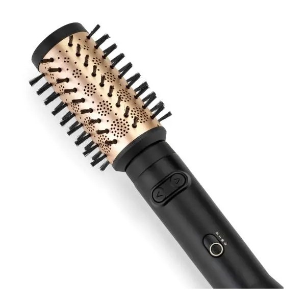 BaByliss Big Hair Luxe AS970E Фен і бігуді 650 Вт Ротаційна іонізація Холодне повітря Діаметр щітки 38 мм 50 мм 2 рівні температури