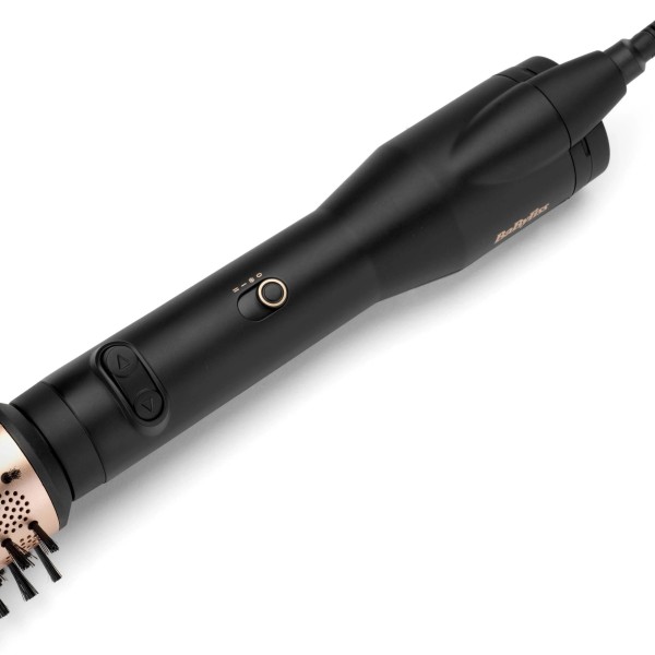BaByliss Big Hair Luxe AS970E Фен і бігуді 650 Вт Ротаційна іонізація Холодне повітря Діаметр щітки 38 мм 50 мм 2 рівні температури