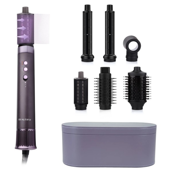Beautifly Flow Pro Styler Фен і бігуді 1300 Вт Іонізація Холодне повітря Діаметр щітки 30 мм
