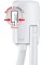 Valera Hotello 832.01/T 1200W готельний фен 1 швидкість повітря 1 рівень температури