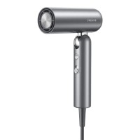 Фен Dreame Pocket Pro 1300 Вт іонізація 2 швидкості 5 температур gray