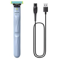 Чоловіча електробритва Philips QP1324/20 OneBlade First Shave blue