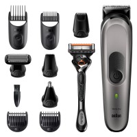 Тример Braun MGK7320 BLK/SILV 8 насадок 100 хв