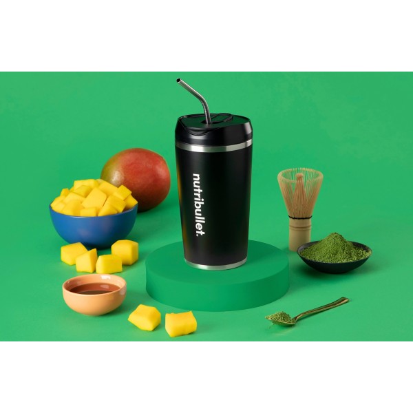Блендер Nutribullet Flip NBP016B 0.59 л Бездротовий Термо Блендер Nutribullet Flip NBP016B 0.59 л Бездротовий Термо