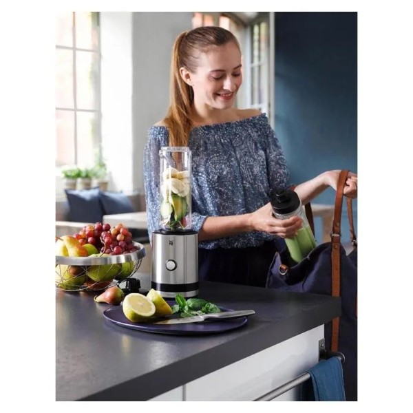 Чашковий блендер WMF Kitchenminis Smoothie 0,6л 2 пляшки Чашковий блендер WMF Kitchenminis Smoothie 0,6л 2 пляшки