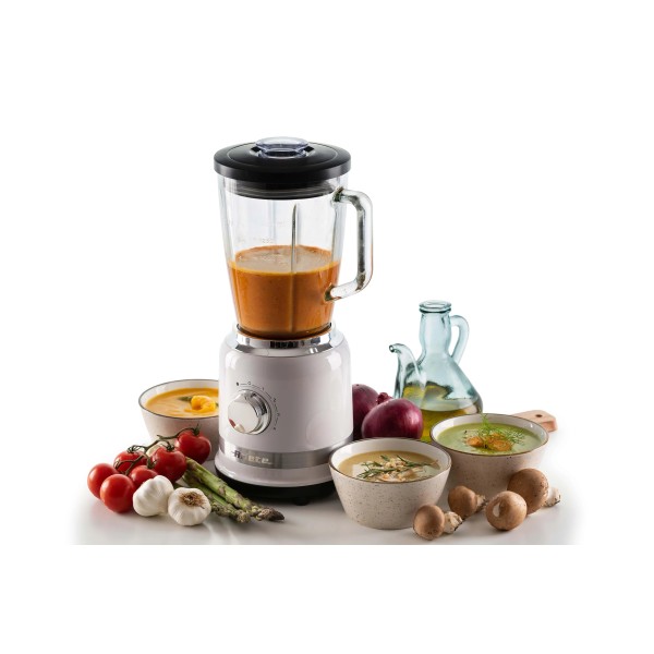 Чашковий блендер Ariete Glass Blender Moderna 585/01 1,5 л Чашковий блендер Ariete Glass Blender Moderna 585/01 1,5 л