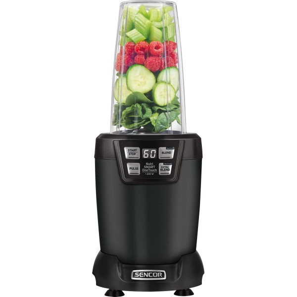 Чашковий блендер Sencor SNB 6600BK 1л 2 пляшки Чашковий блендер Sencor SNB 6600BK 1л 2 пляшки