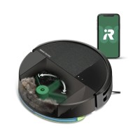 Робот-прибиральник iRobot Roomba 205 DustCompactor Combo Функція миття Створення карти кімнати 68 дБ чорний