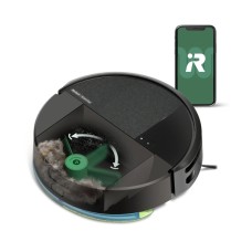 Робот-прибиральник iRobot Roomba 205 DustCompactor Combo Функція миття Створення карти кімнати 68 дБ чорний
