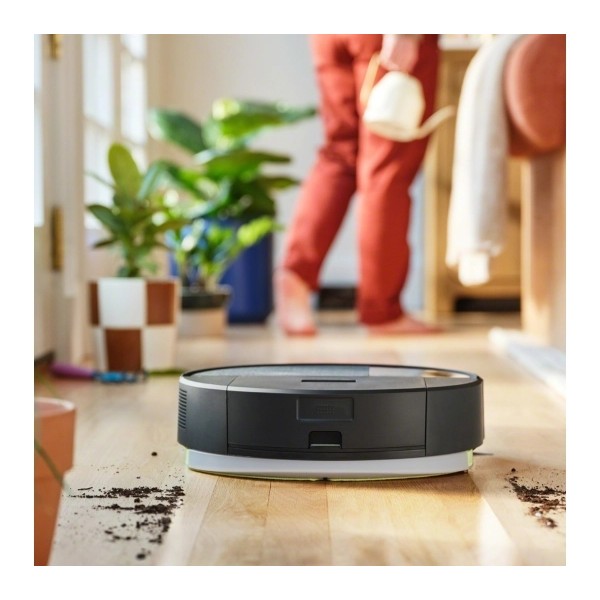 Робот-прибиральник iRobot Roomba 205 DustCompactor Combo Функція миття Створення карти кімнати 68 дБ чорний