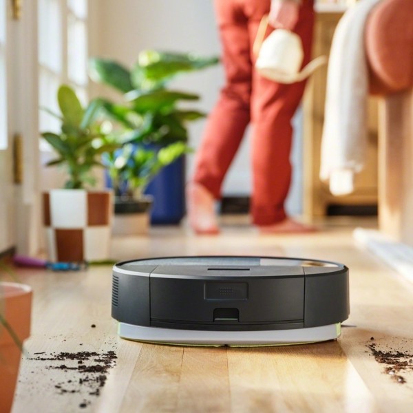 Робот-прибиральник iRobot Roomba 205 DustCompactor Combo Функція миття Створення карти кімнати 68 дБ чорний