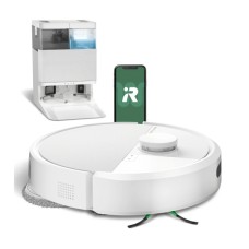 Робот-прибиральник iRobot Roomba Plus 405 Combo Функція прибирання Станція прибирання Створення карти кімнати 68 дБ білий