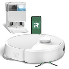 Робот-прибиральник iRobot Roomba Plus 405 Combo Функція прибирання Станція прибирання Створення карти кімнати 68 дБ білий