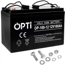 Акумулятор для ДБЖ Volt Polska OPTI AGM 12V 100Ah (6AKUV100AG)