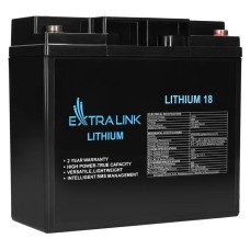 Фотоелектричні акумулятори Extralink LiFePO4 18AH | Акумулятор | 12.8V, BMS