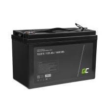 Фотоелектричні акумулятори Green Cell LiFePO4 12V 12.8V 125Ah