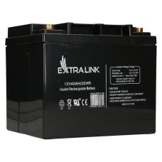 Фотоелектричні акумулятори Extralink AGM 12V 40Ah | Акумулятор | не потребують обслуговування