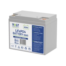 Акумулятор VOLT LiFePO4 12.8V 60Ah BMS