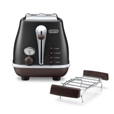 Тостер DeLonghi Icona Vintage CTOV 2103.BK 900 Вт