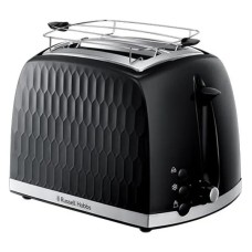 Тостер Russell Hobbs Honeycomb Black 26061-56 Решітка для рулонів Розморожування