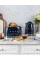 Тостер Smeg TSF01NBEU Розморожування 950 Вт